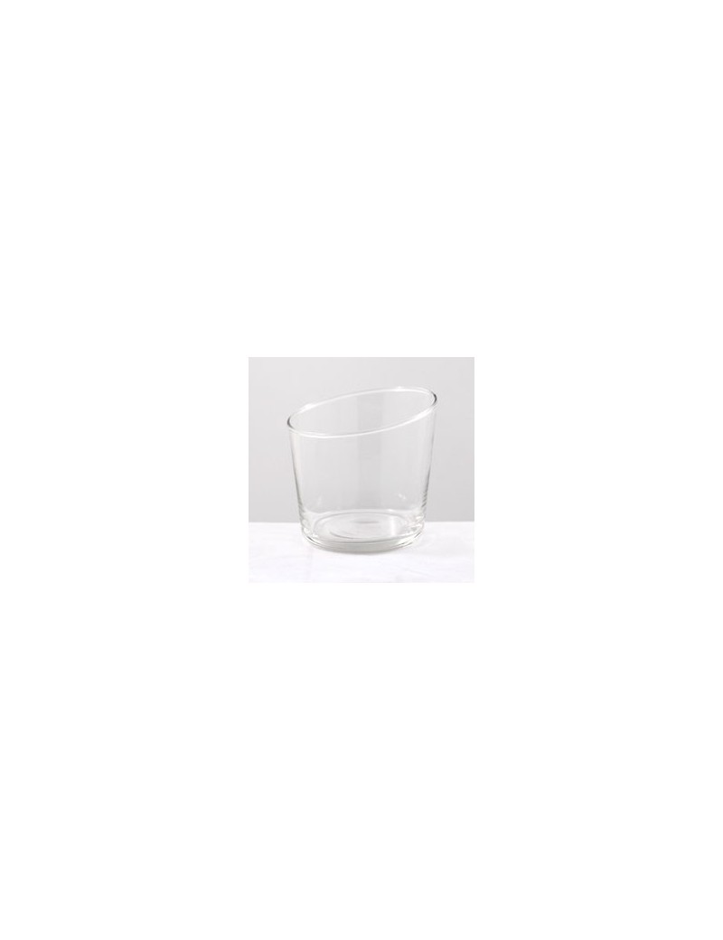 Verre asymétrique 9.5cm x 8 cm