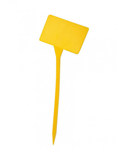 Terrarium material EPF labels yellow 35cm