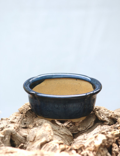 Pot terre cuite émaillé ovale