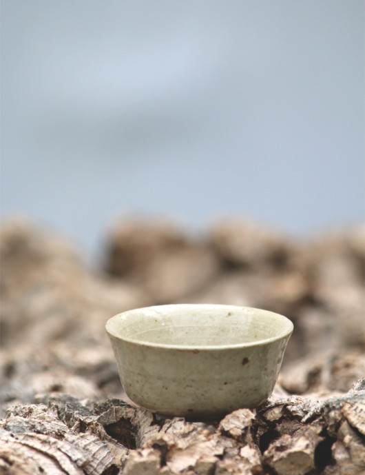 "Roofs" terra cuite émaillé pot