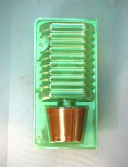 Coque de protection de plantes - rond étroit
