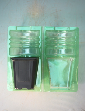 Lot coque d'expédition plante en pot ø7x7x8cm